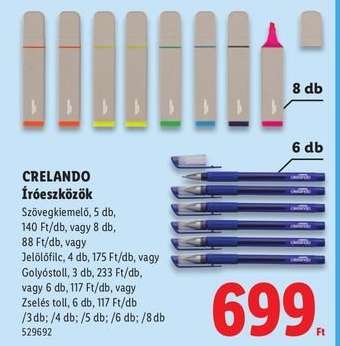 CRELANDO Íróeszközök