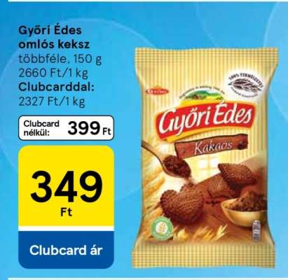 Győri Édes omlós keksz