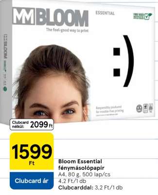 Bloom Essential fénymásolópapír