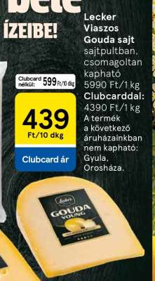 Lecker Viaszos Gouda sajt