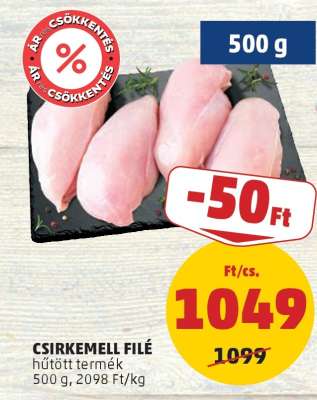 Csirkemell filé