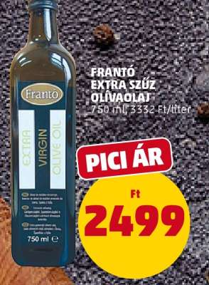 FRANTÓ EXTRA SZŰZ OLÍVAOLAJ
