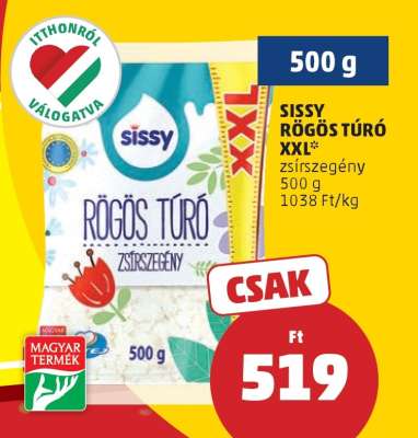 Sissy Rögös Túró XXL