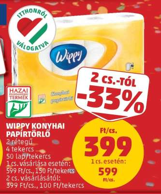 Wippy Konyhai Papírtörlő
