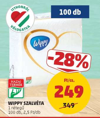Wippy Szalvéta