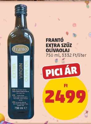 FRANTÓ EXTRA SZŰZ OLÍVAOLAJ