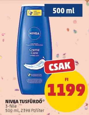 NIVEA tusfürdő