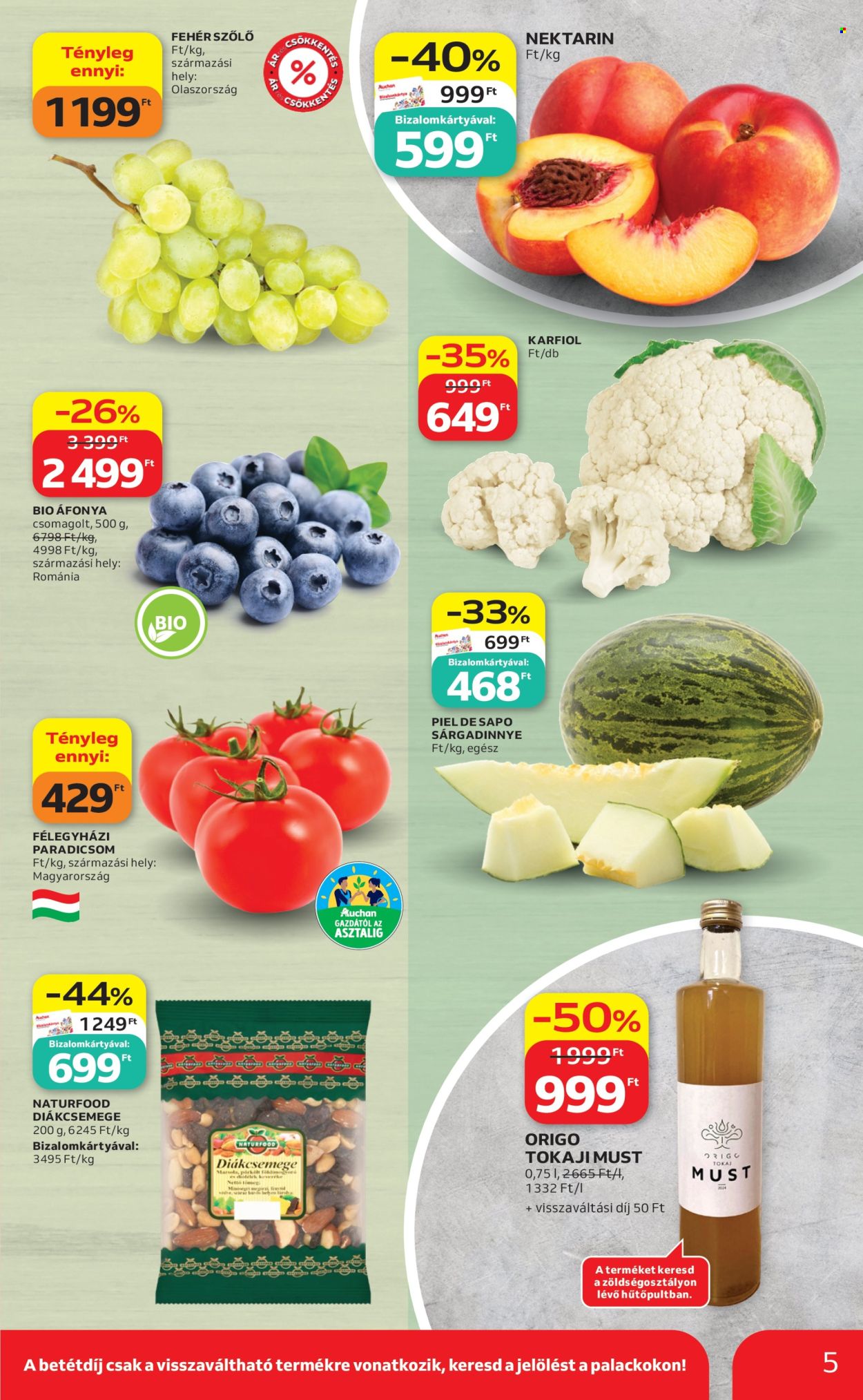 Auchan akciós újság érvényes:  - 2026.07.16 - 2026.07.22. 5. oldal Oldal 5