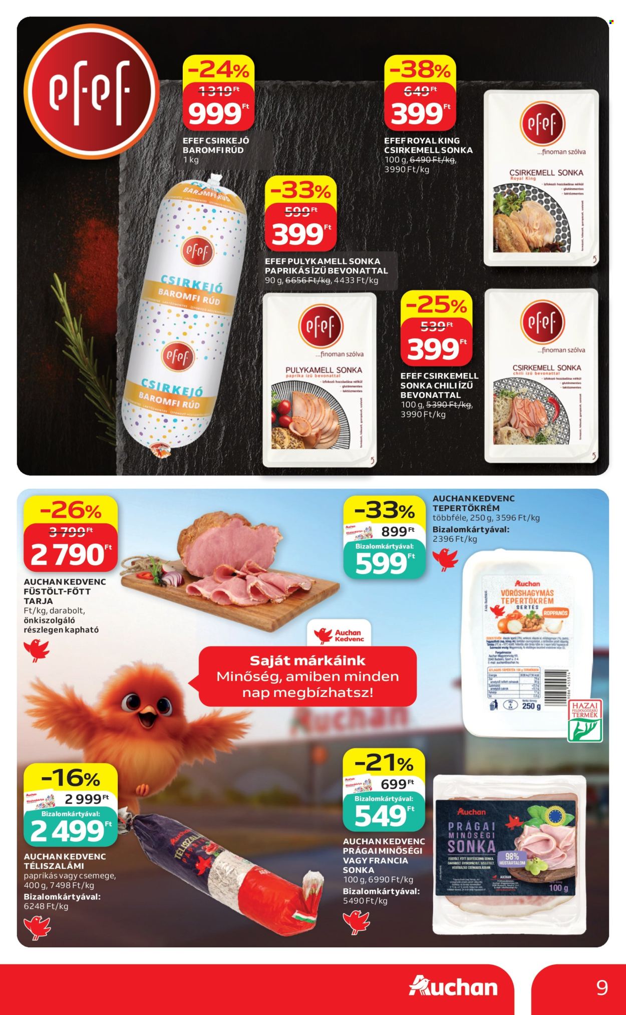 Auchan akciós újság érvényes:  - 2026.07.16 - 2026.07.22. 9. oldal Oldal 9