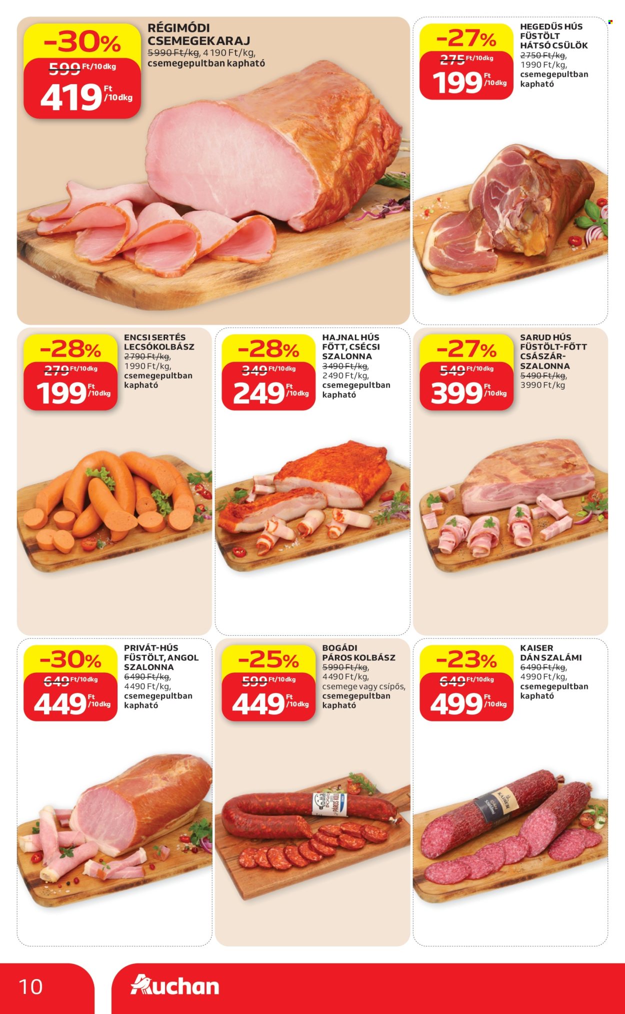 Auchan akciós újság érvényes:  - 2026.07.16 - 2026.07.22. 10. oldal Oldal 10