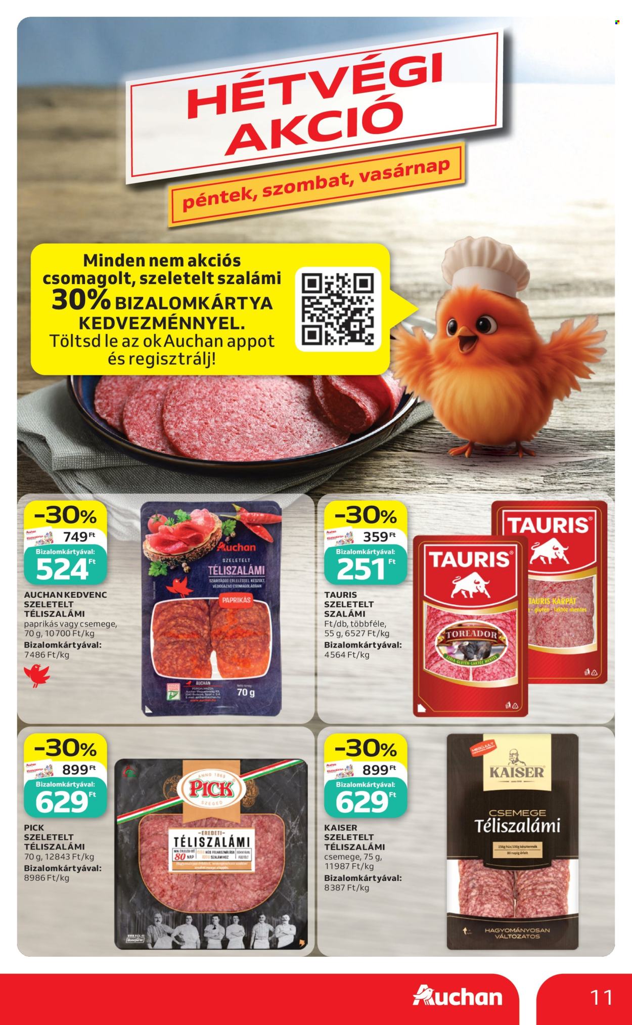 Auchan akciós újság érvényes:  - 2026.07.16 - 2026.07.22. 11. oldal Oldal 11
