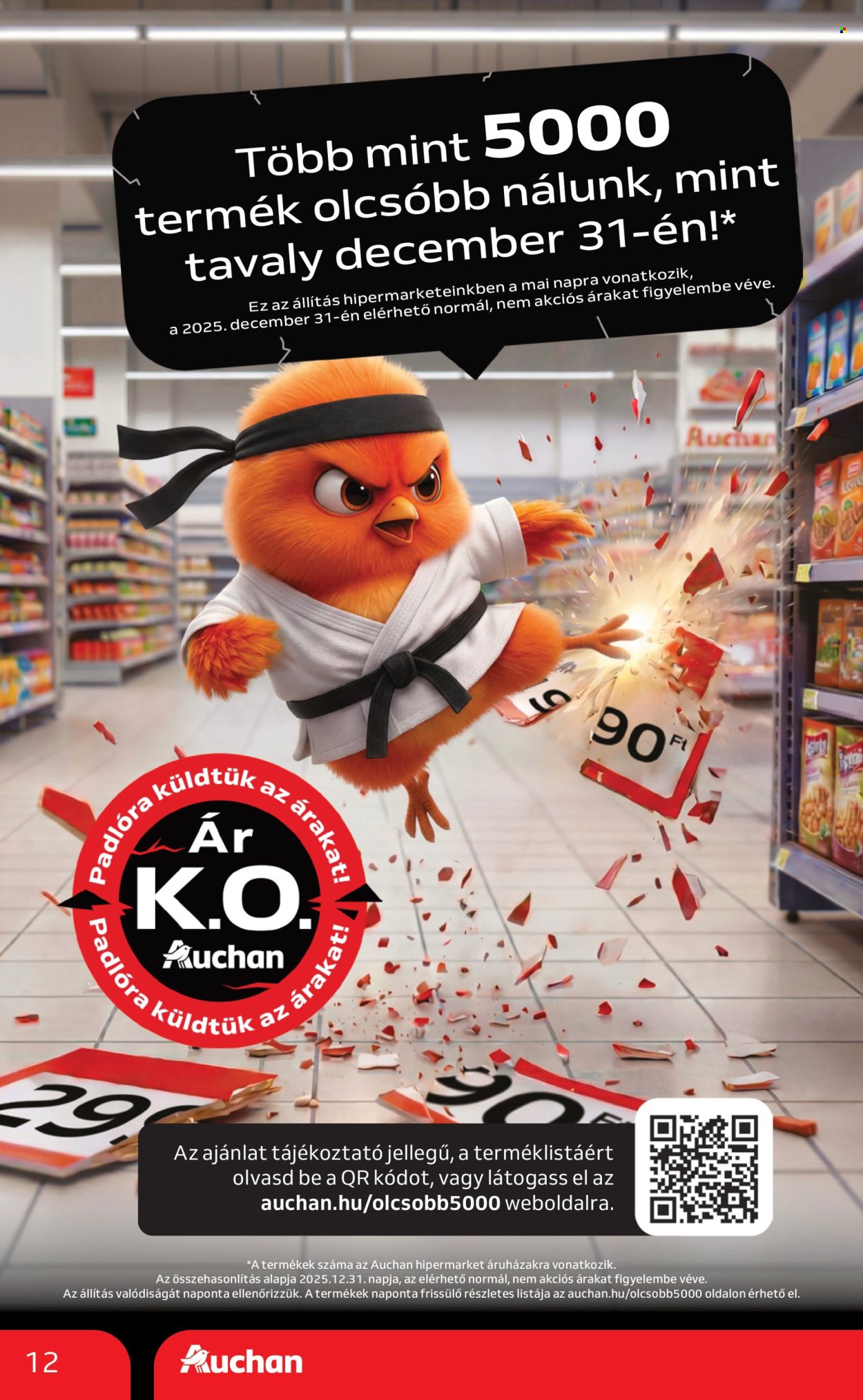 Auchan akciós újság érvényes:  - 2026.07.16 - 2026.07.22. 12. oldal Oldal 12