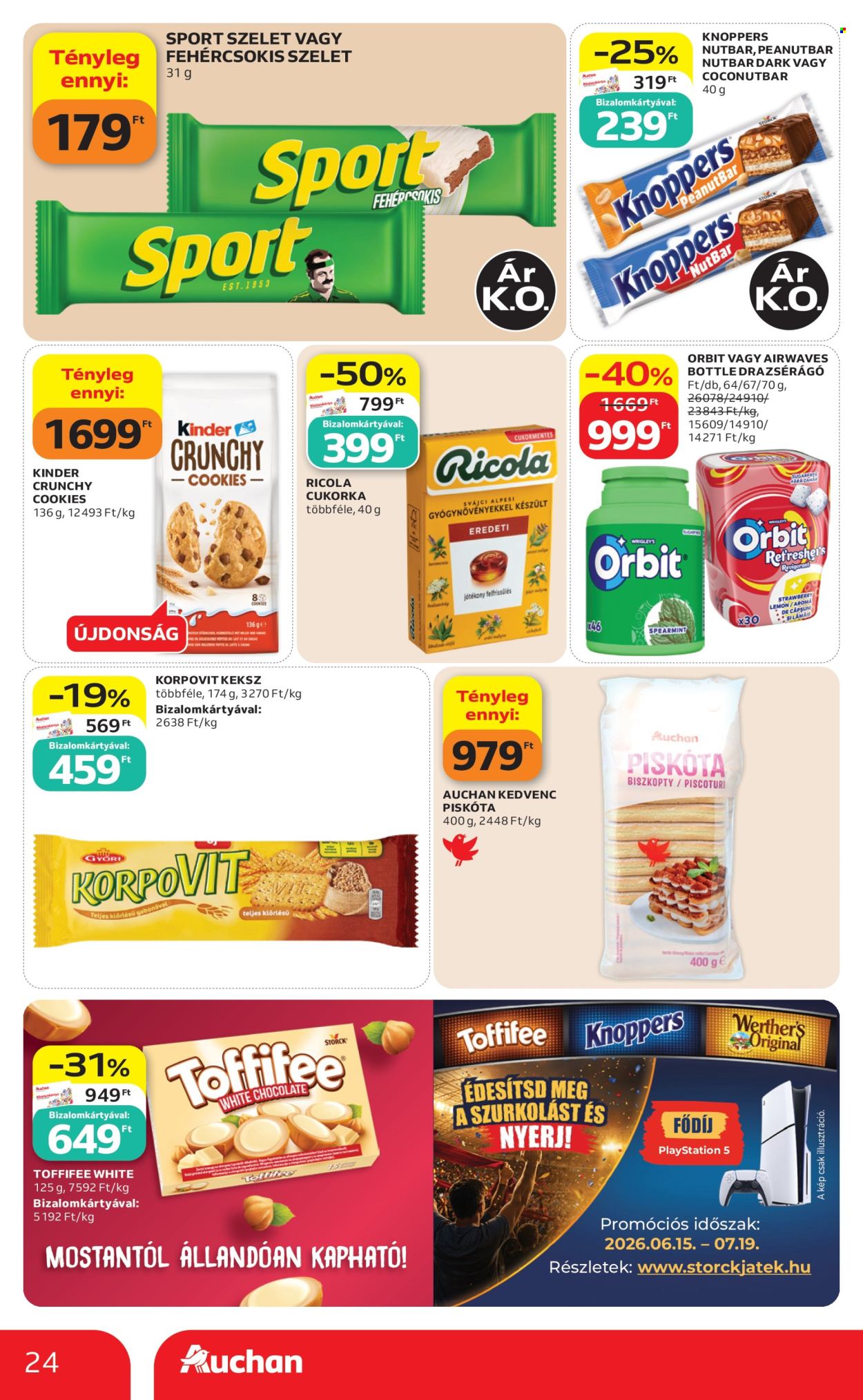 Auchan akciós újság érvényes:  - 2026.07.16 - 2026.07.22. 24. oldal Oldal 24