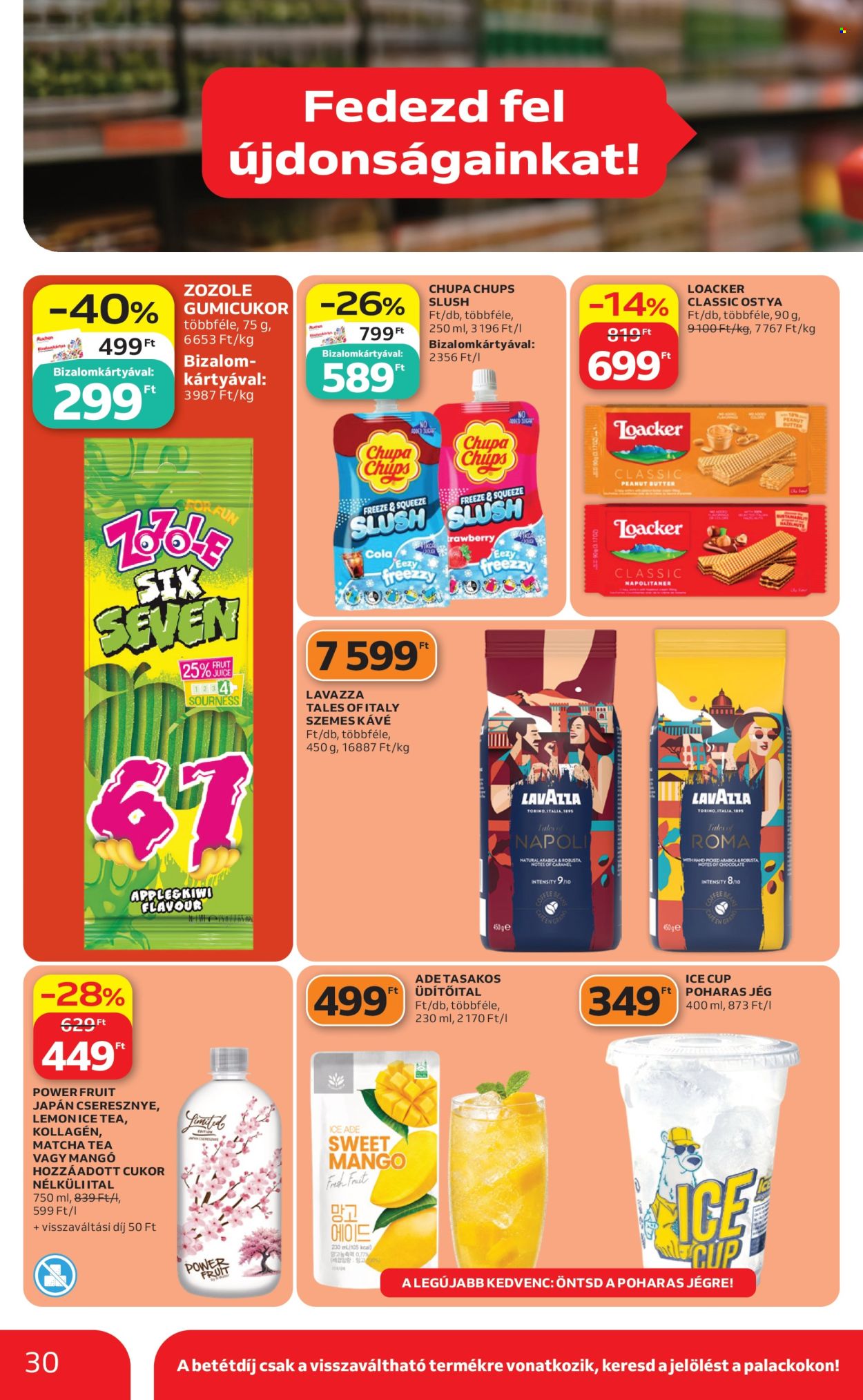 Auchan akciós újság érvényes:  - 2026.07.16 - 2026.07.22. 30. oldal Oldal 30