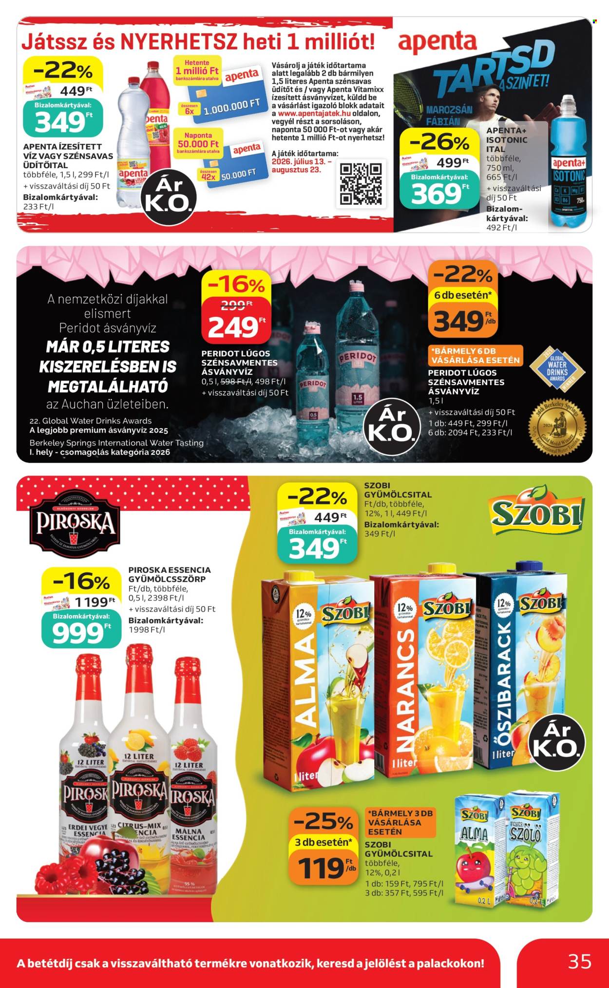 Auchan akciós újság érvényes:  - 2026.07.16 - 2026.07.22. 35. oldal Oldal 35