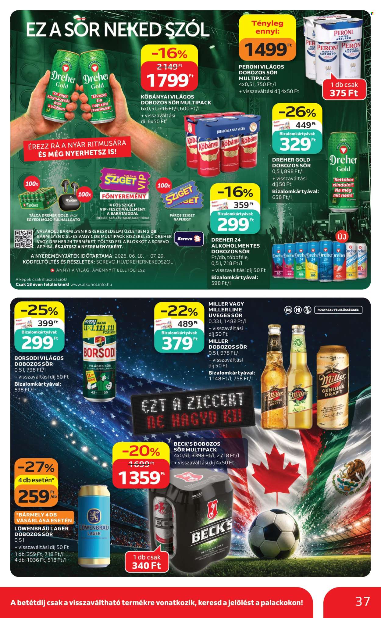 Auchan akciós újság érvényes:  - 2026.07.16 - 2026.07.22. 37. oldal Oldal 37