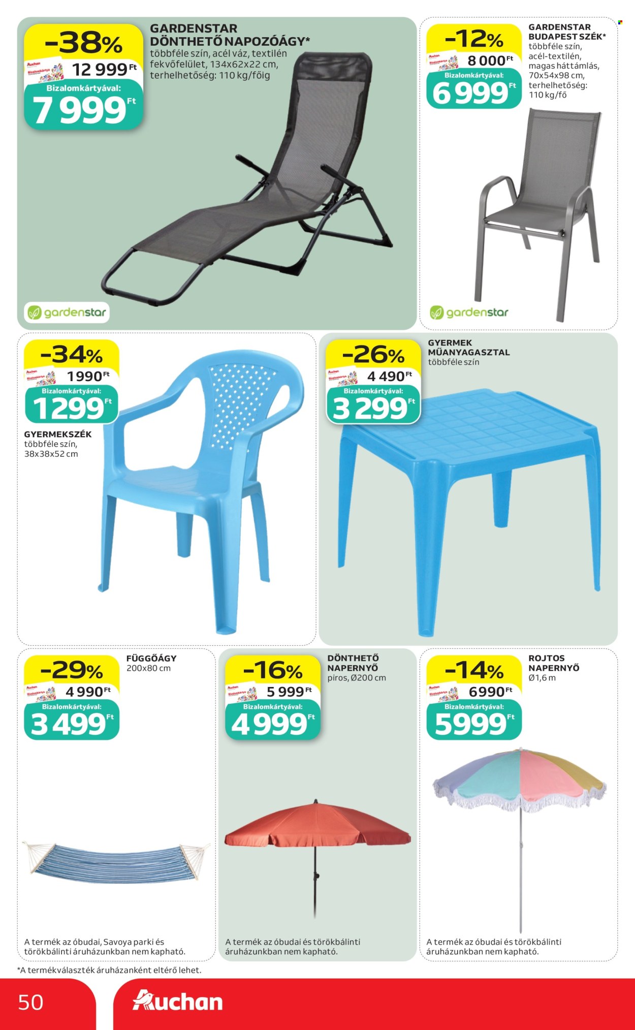 Auchan akciós újság érvényes:  - 2026.07.16 - 2026.07.22. 50. oldal Oldal 50