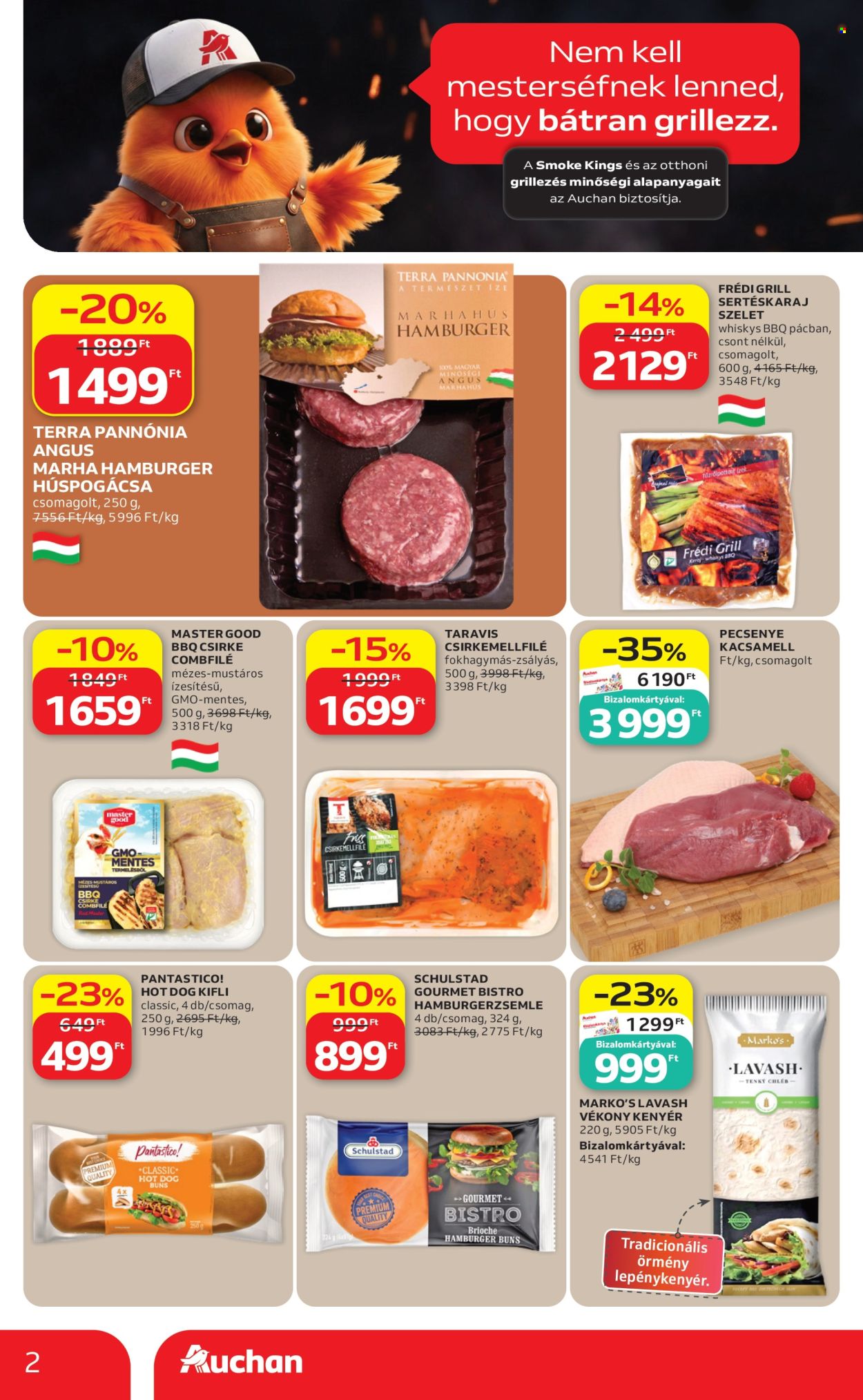 Auchan akciós újság érvényes:  - 2026.07.16 - 2026.07.22. 2. oldal Oldal 2