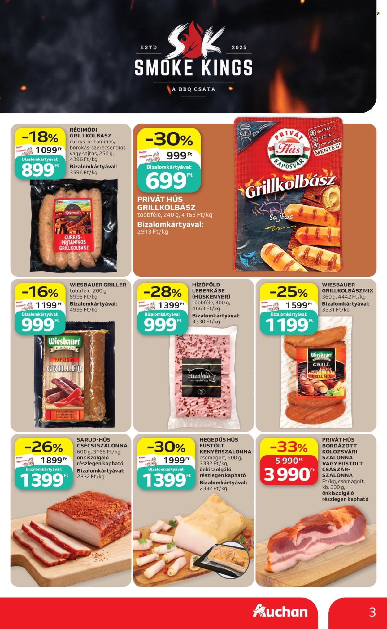Auchan akciós újság érvényes:  - 2026.07.16 - 2026.07.22. 3. oldal Oldal 3