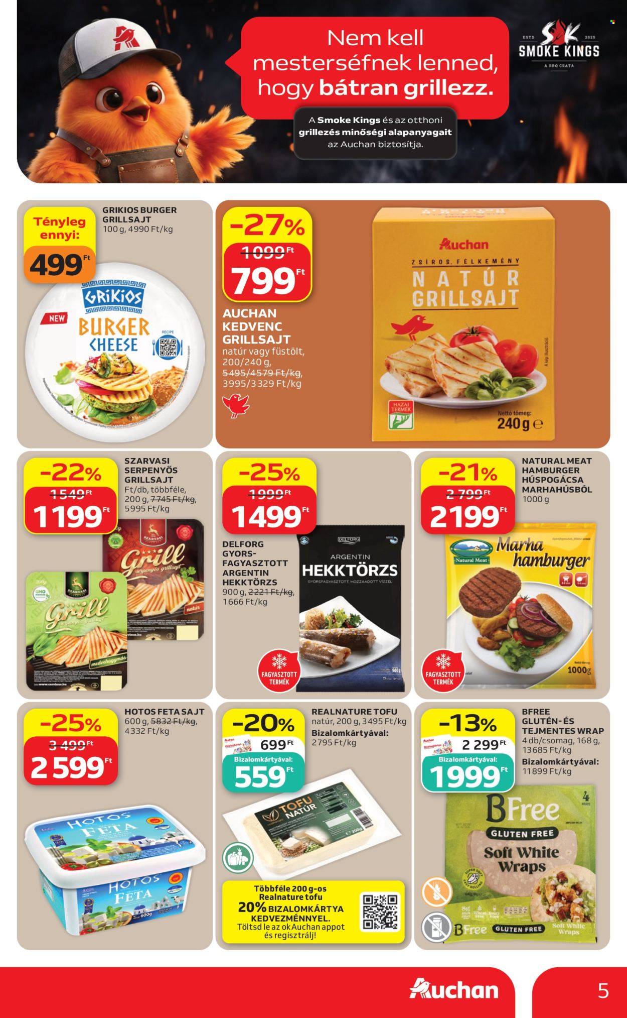 Auchan akciós újság érvényes:  - 2026.07.16 - 2026.07.22. 5. oldal Oldal 5