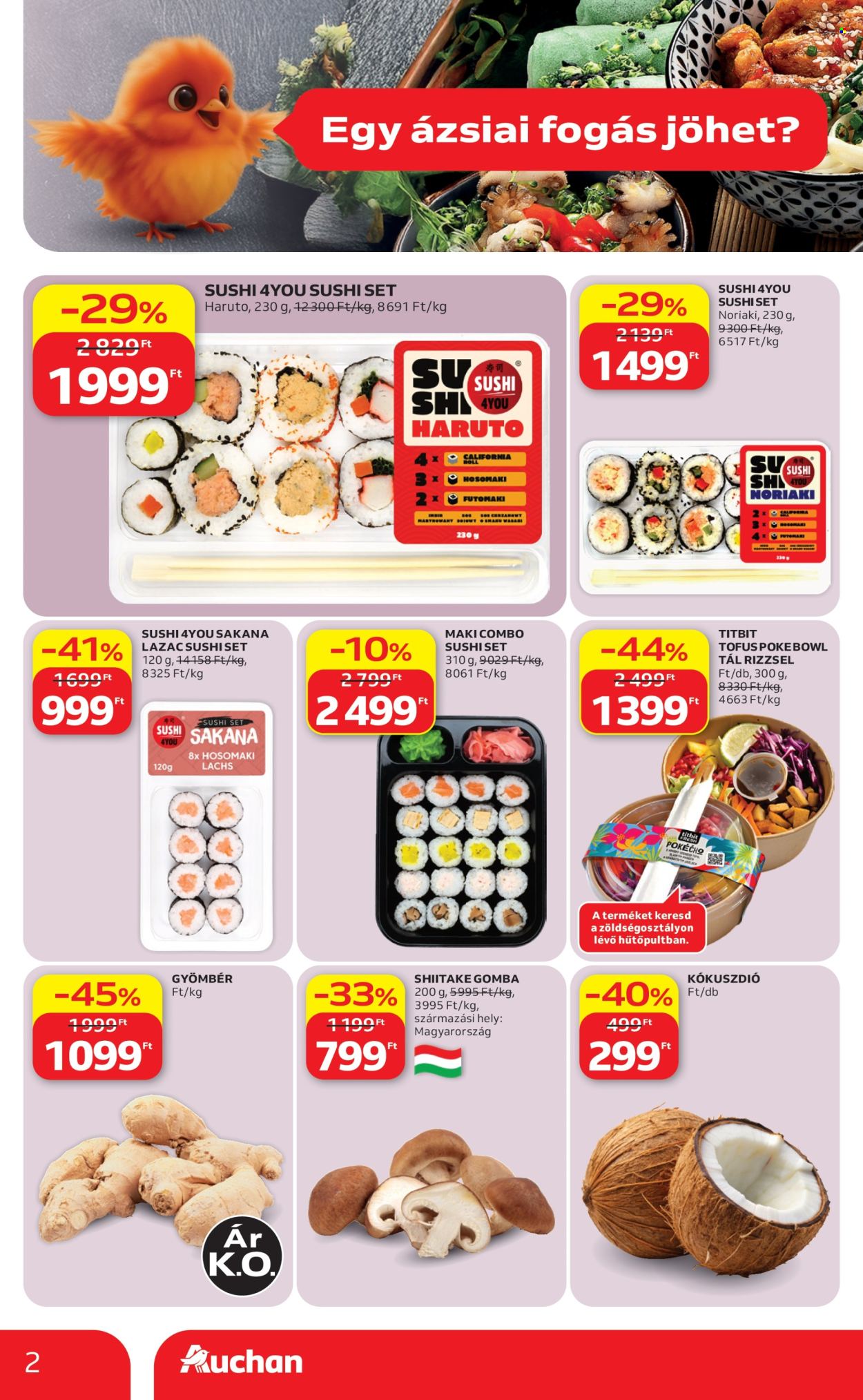 Auchan akciós újság érvényes:  - 2026.07.16 - 2026.07.22. 2. oldal Oldal 2