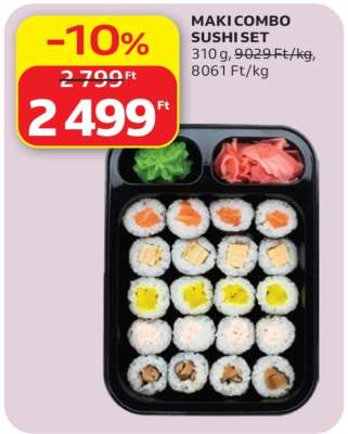 MAKI COMBO SUSHI SET