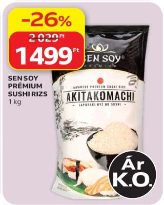 SEN SOY PRÉMIUM SUSHI RIZS