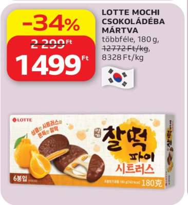 LOTTE MOCHI CSOKOLÁDÉBA MÁRTVA