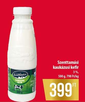 Szenttamási kaukázusi kefir