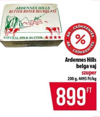 Ardennes Hills belga vaj