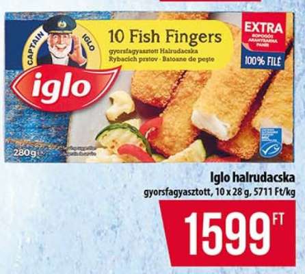 Iglo halrudacska