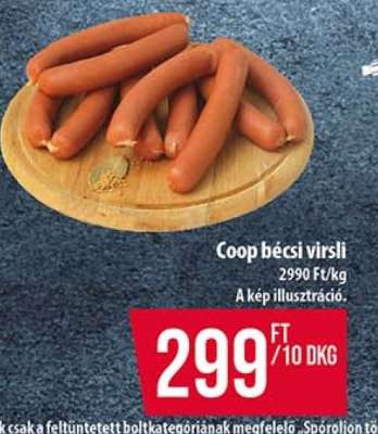 Coop Bécsi virsli
