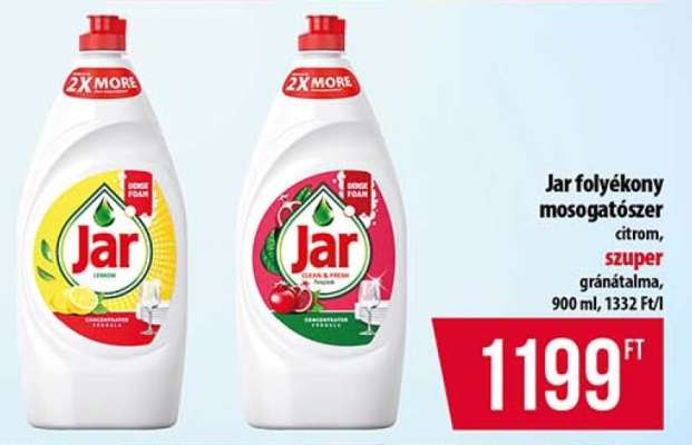 Jar folyékony mosogatószer