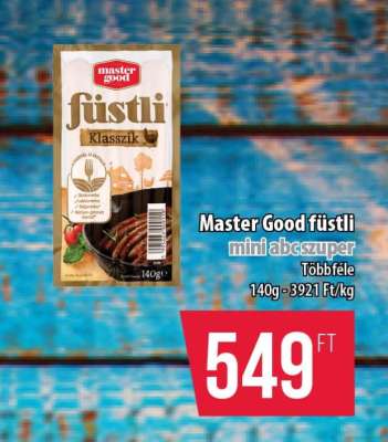 MASTER GOOD FÜSTLI