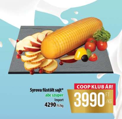 Syrova füstölt sajt