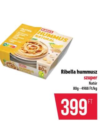 Ribella hummusz
