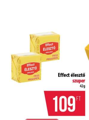 Effect élesztő