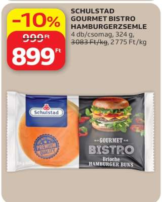 Schulstad Gourmet Bistro Hamburgerzsemle