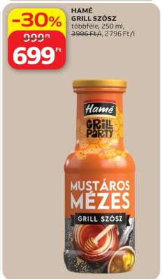 HAMÉ GRILL SZÓSZ