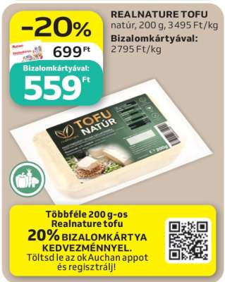REALNATURE TOFU natúr