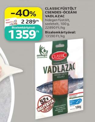 CLASSIC FÜSTÖLT CSENDES-ÓCEÁNI VADLAZAC