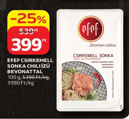 EFEF CSIRKEMELL SONKA CHILI ÍZŰ BEVONATTAL