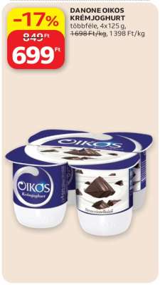 DANONE Oikos krémjoghurt