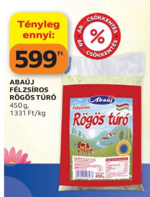Abaúj Félzsíros Rögös Túró