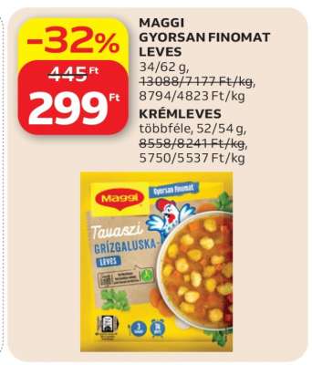 MAGGI GYORSAN FINOMAT LEVES