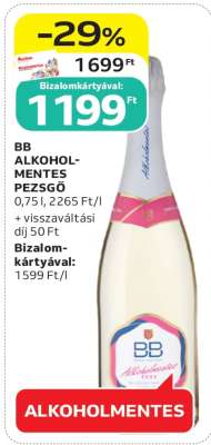BB ALKOHOLMENTES PEZSGŐ