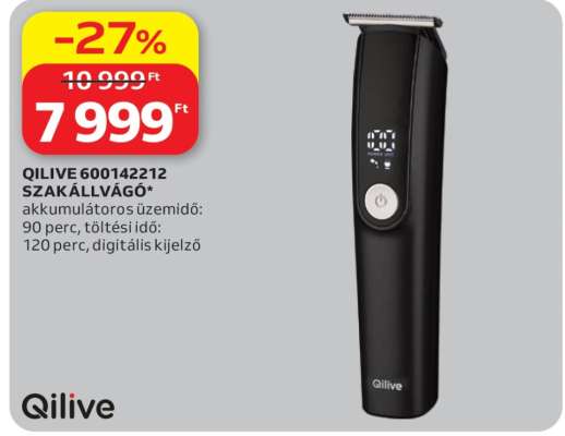 QILIVE 600142212 SZAKÁLLVÁGÓ