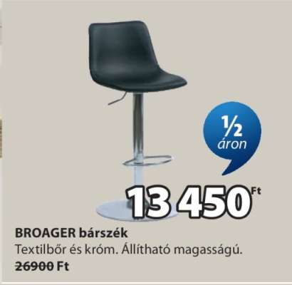 BROAGER bárszék