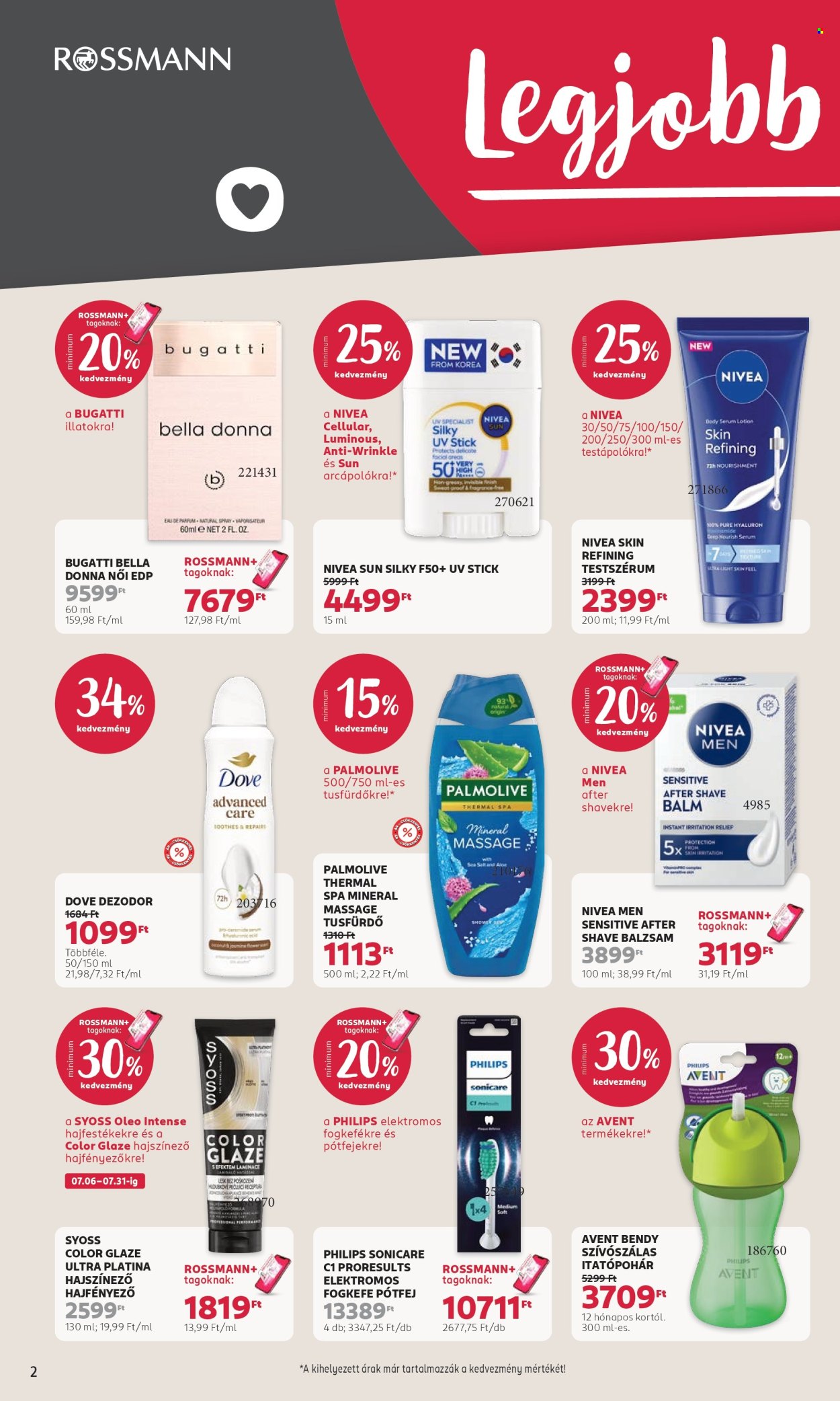Rossmann akciós újság érvényes:  - 2026.07.20 - 2026.07.31. 2. oldal Oldal 2