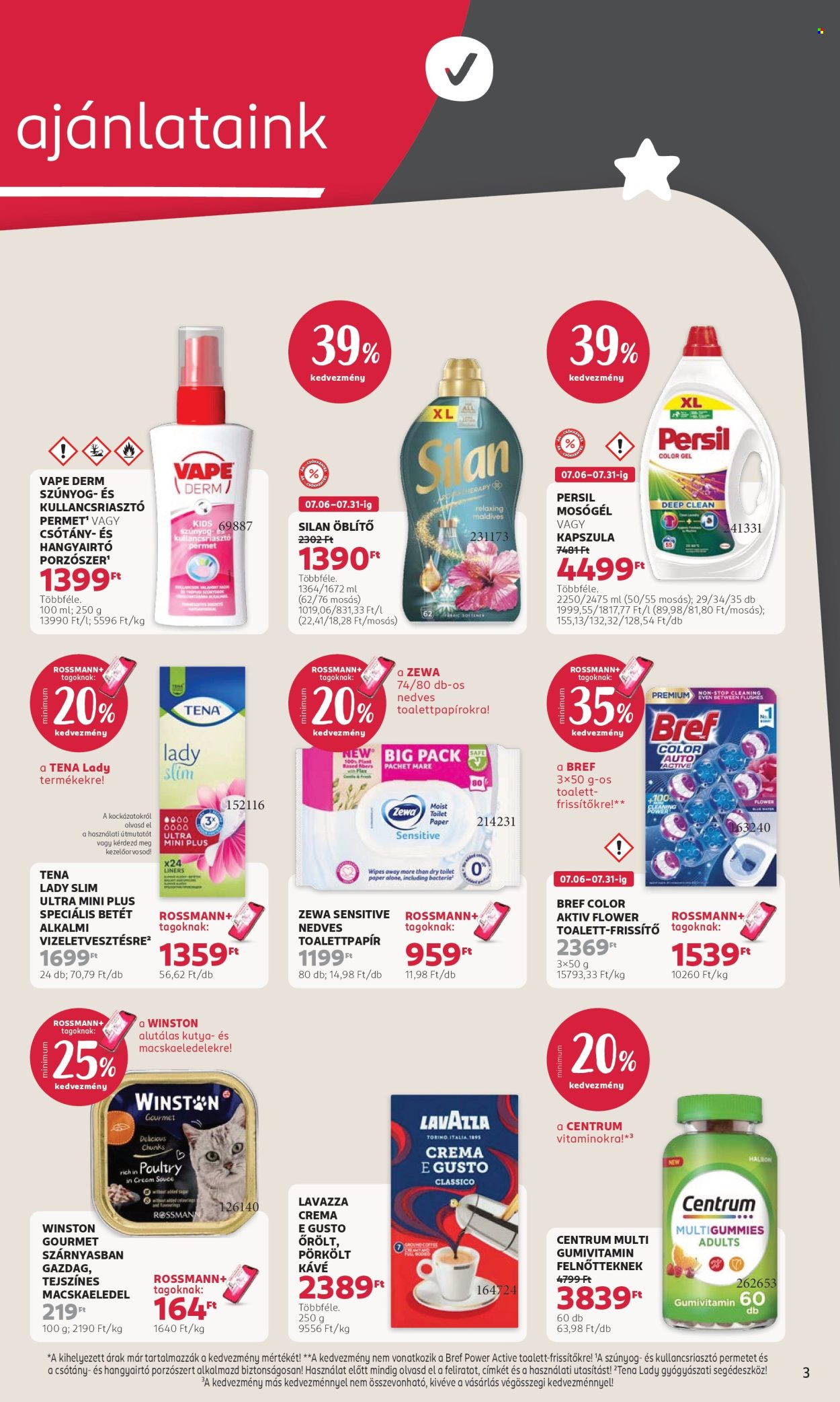 Rossmann akciós újság érvényes:  - 2026.07.20 - 2026.07.31. 3. oldal Oldal 3
